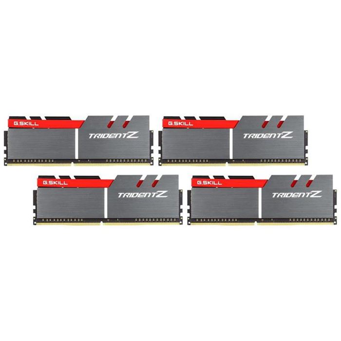 رم دسکتاپ DDR4 چهار کاناله 3200 مگاهرتز CL16 جی اسکیل مدل TRIDENT Z ظرفیت 32 گیگابایت
