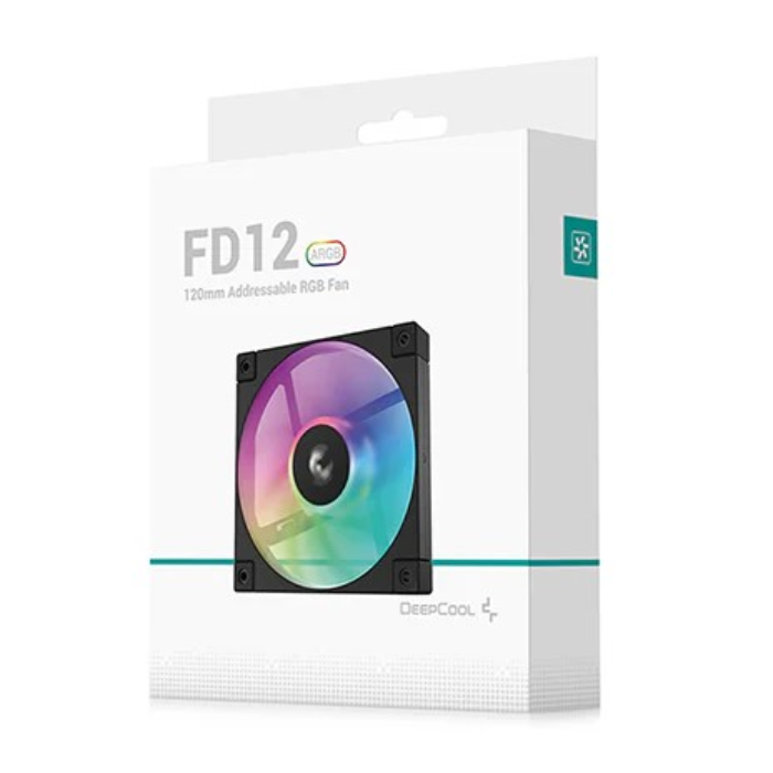 فن خنک کننده کیس کامپیوتر گیمینگ دیپ کول مدل FD12 ARGB Black - 5