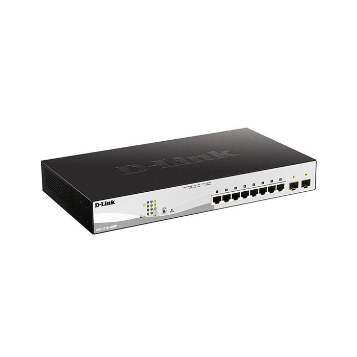 دی لینک سوییچ 10 پورتی گیگابیت DGS-1210-10P - 4