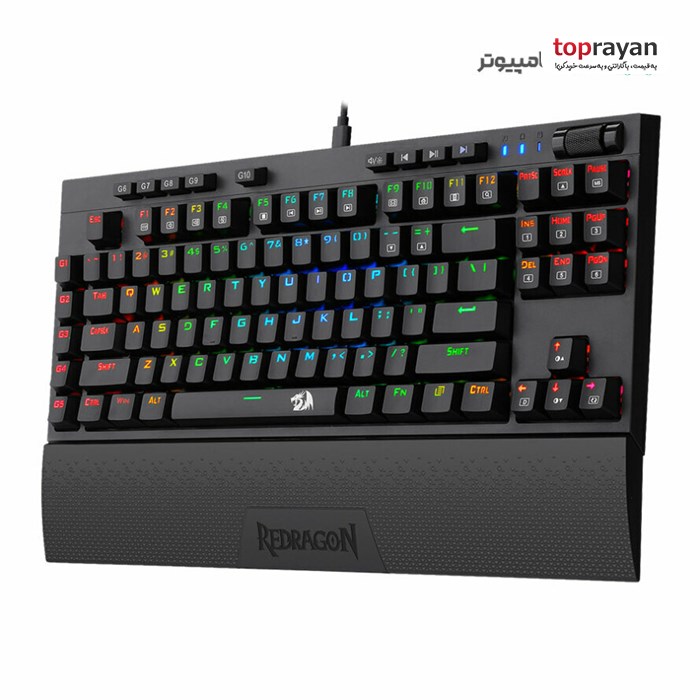 کیبورد مکانیکال گیمینگ ردراگون K596 VISHNU 2.4G RGB - 2