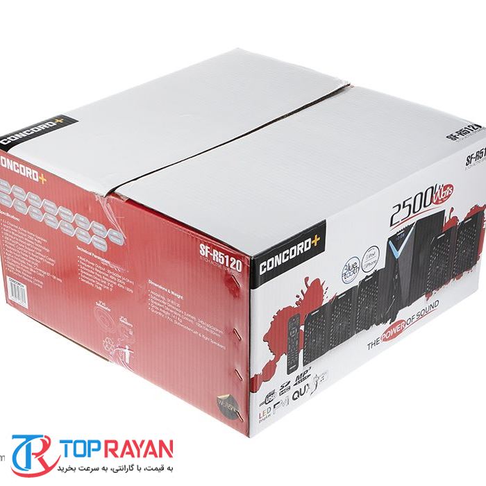 پخش کننده خانگی کنکورد پلاس مدل SF-R5120 - 15