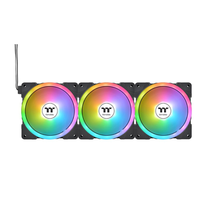 فن کیس ترمالتیک مدل SWAFAN EX12 ARGB PC Cooling Fan TT Premium Edition پک 3 عددی - 6