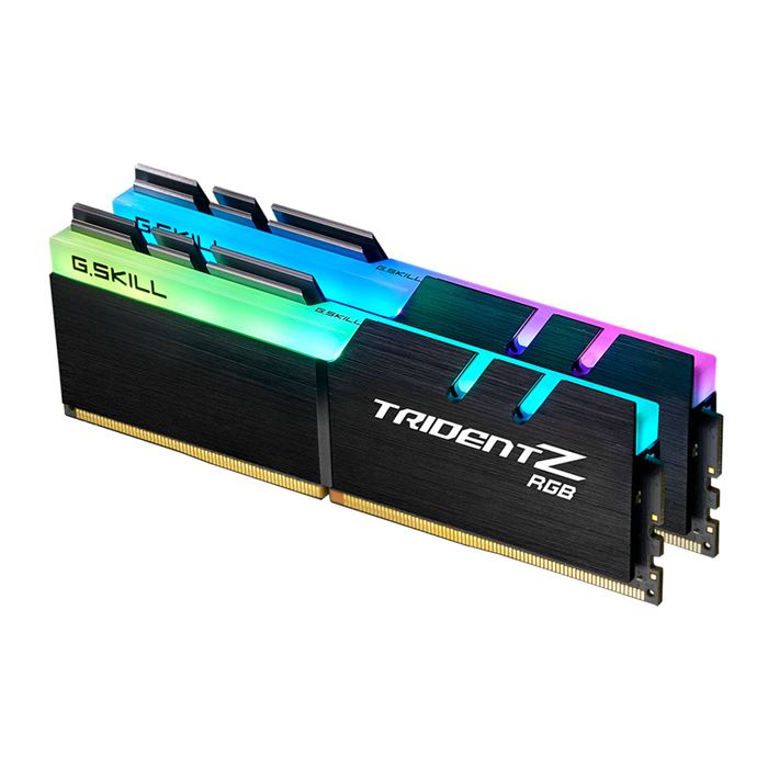 رم کامپیوتر DDR4 دوکاناله 3600 مگاهرتز CL17 جی اسکیل مدل TridentZ RGB ظرفیت 32 گیگابایت - 3