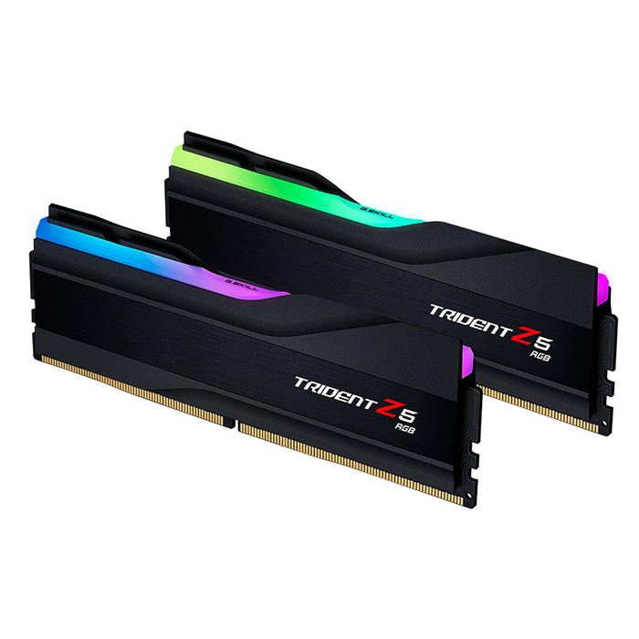 رم کامپیوتر DDR5 دو کاناله 6400 مگاهرتز CL32 جی اسکیل مدل Trident Z5 RGB ظرفیت 32 گیگابایت - 4