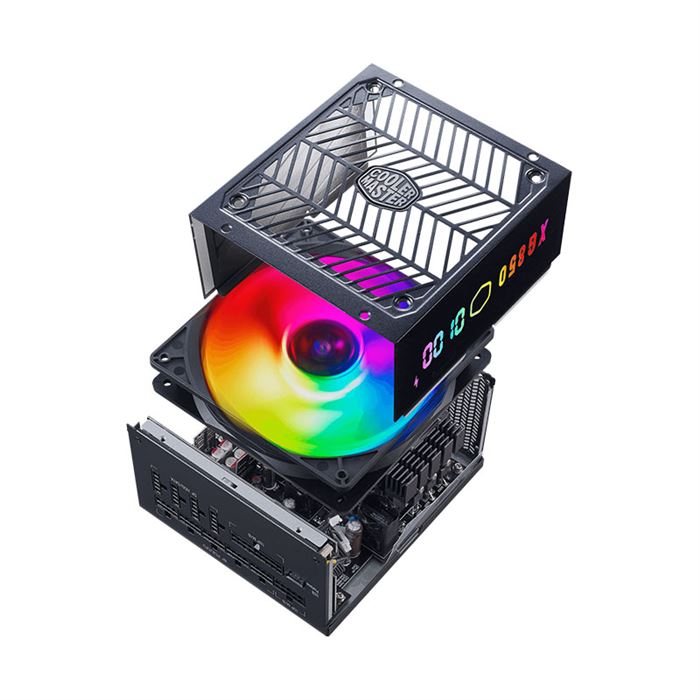 منبع تغذیه کامپیوتر کولر مستر XG Platinum Plus 850W - 3
