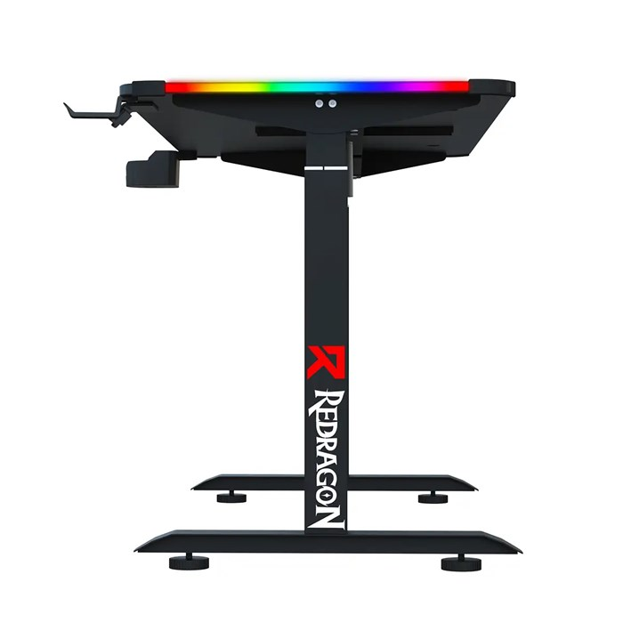 میز گیمینگ موتور دار ردراگون GD 3330 M BLACK 140cm RGB - 4