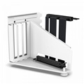 Nzxt PCI-E Gen4 Matte White Vertical Graphics Card Installation Kit