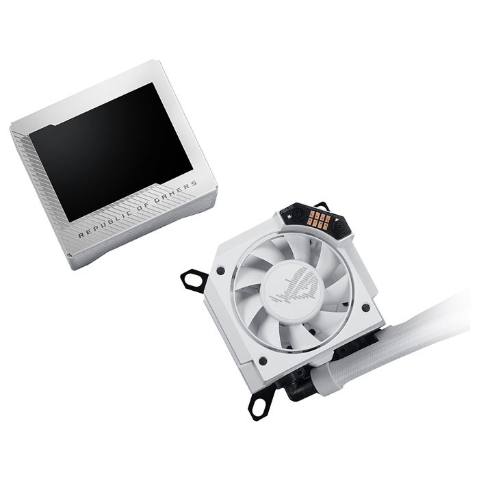 خنک کننده مایع پردازنده ایسوس سفید ROG RYUJIN III 360 - 4