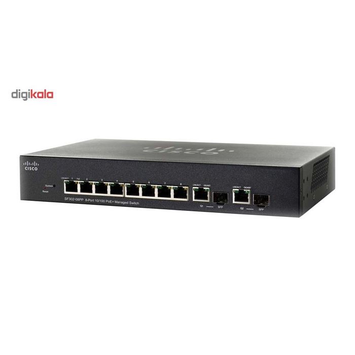 سیسکو POE سوئیچ SF302-08PP - 6