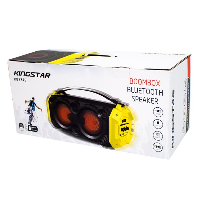 اسپیکر بلوتوثی قابل حمل کینگ استار مدل KBS345 - 10