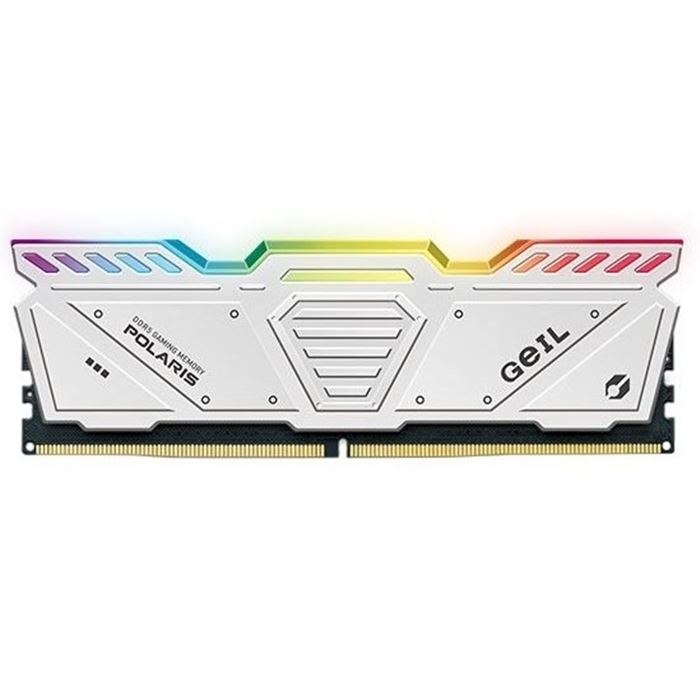 رم گیل دسکتاپ سفید DDR5 32GB دو کاناله 5200 CL34 POLARIS RGB - 2