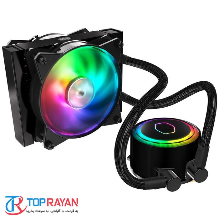 فن خنک کننده پردازنده کولرمستر مدل ام ال 120 ار آر جی بی - 2