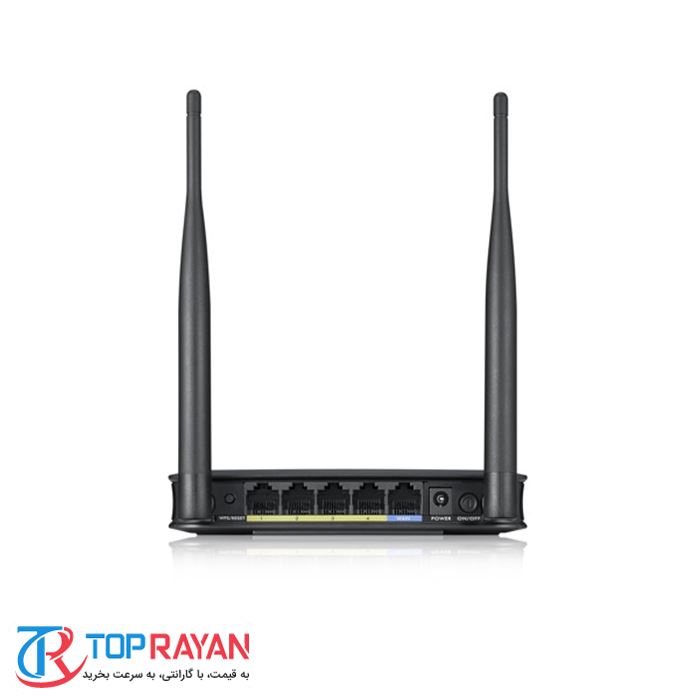 روتر خانگی بی‌سیم زایکسل مدل NBG-418N - 5