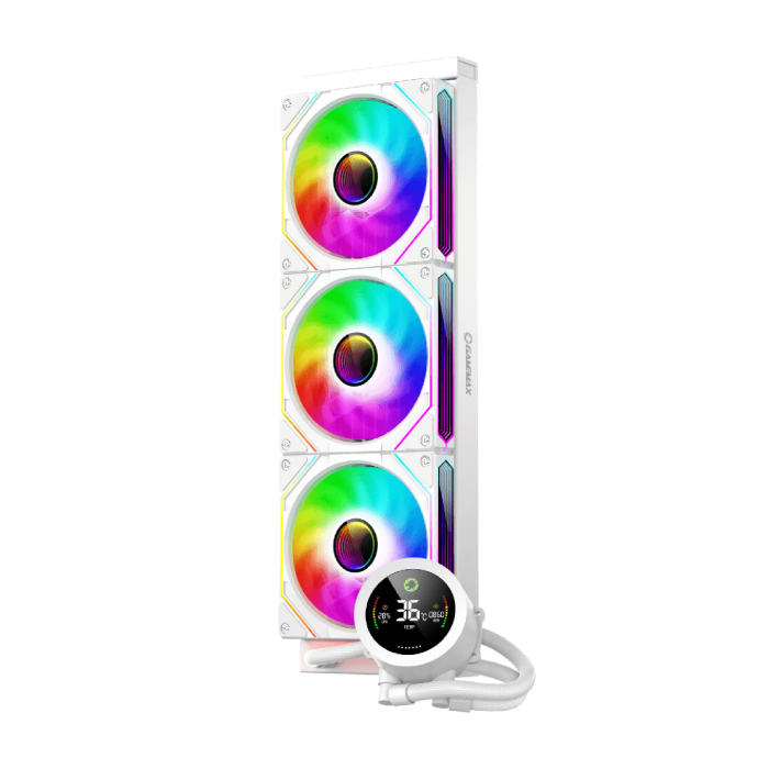خنک کننده پردازنده مایع گیم مکس IceBurg 360 Digital White - 2