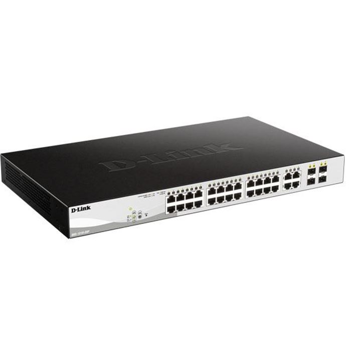 سوییچ 24 پورت هوشمند گیگابیت POE دی-لینک DGS-1210-28P - 4