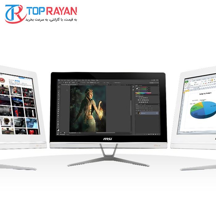 کامپیوتر همه کاره 19.5 اینچی ام اس آی مدل Pro 20 EXT 7M - B - 12