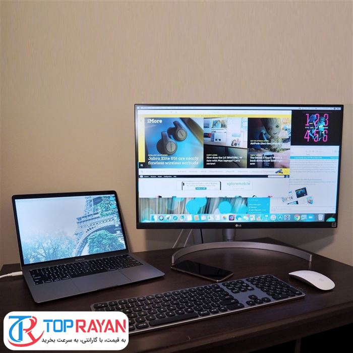 مانیتور ال جی مدل 27UL650-W سایز 27 اینچ - 5
