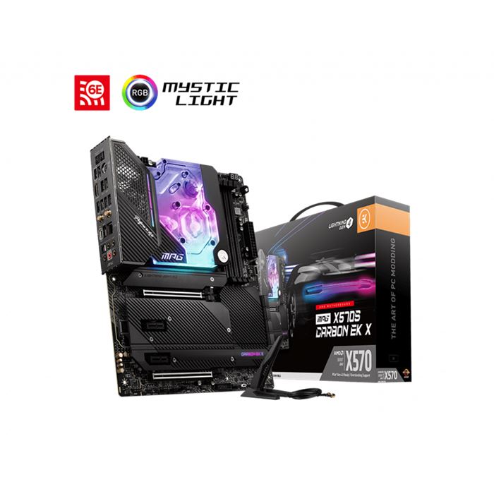 مادربرد ام اس آی مدل MPG X570S CARBON EK X سوکت AM4