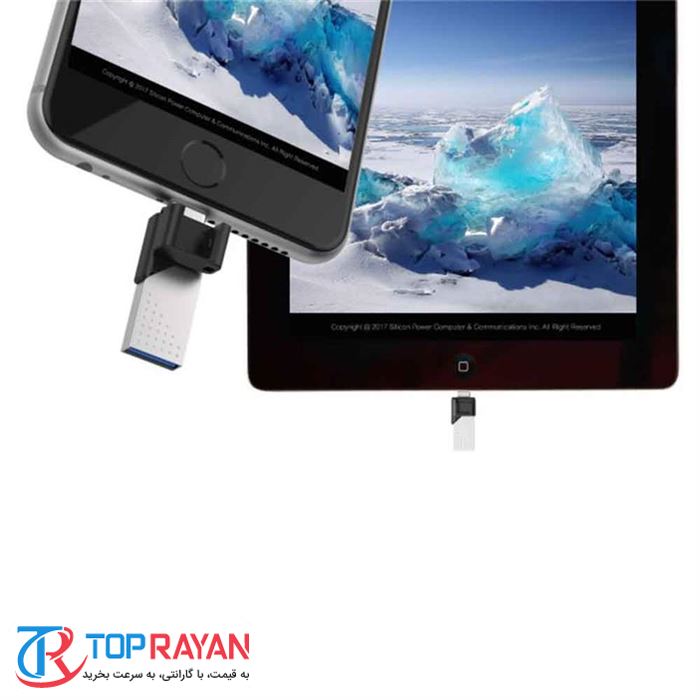 فلش مموری Lightning / USB ۳.۱ Gen ۱ سیلیکون پاور مدل xDrive Z۵۰ با ظرفیت ۱۲۸ گیگابایت - 5