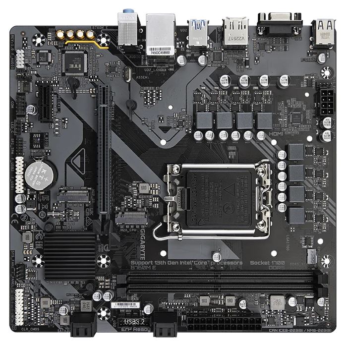 مادربرد گیگابایت Motherboard GigaByte B760M E DDR5 - 4