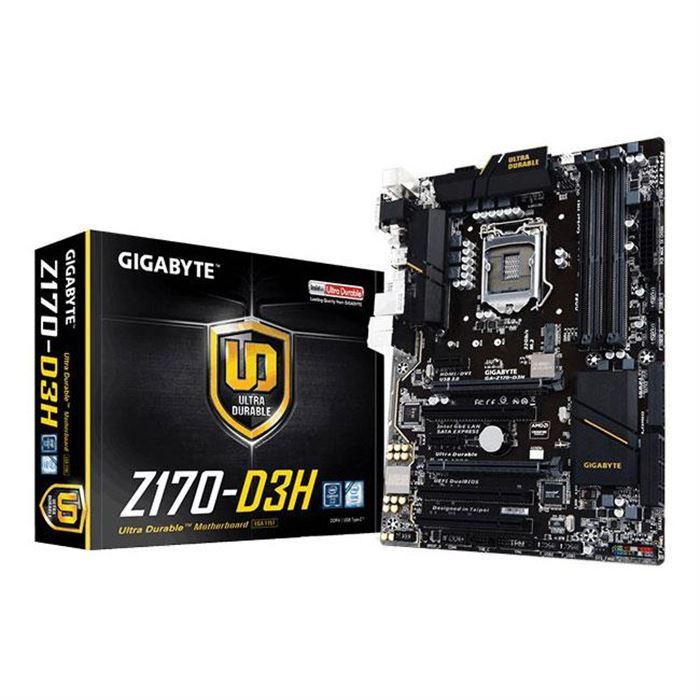 مادربرد گیگابایت مدل GA-Z170-D3H سوکت 1151 - 4
