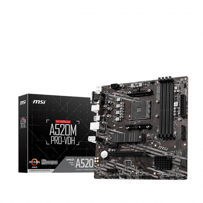 مادربرد ام اس آی مدل A520M PRO-VDH سوکت AM4 - 2