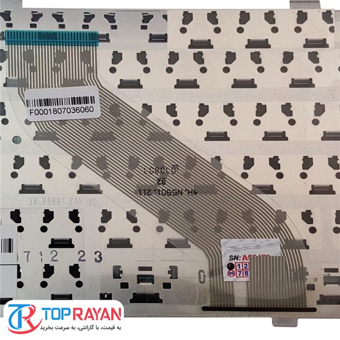 کیبورد لپ تاپ اچ پی مدل Compaq NX۶۳۳۰ مشکی - 4