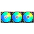 Lian-Li Uni Fan AL V2 120mm ARGB 3 PCS Pack Black Case Fan