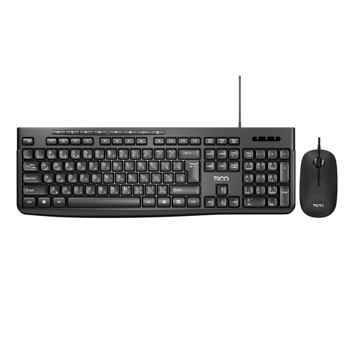 کیبورد و ماوس باسیم تسکو مدل TKM 8057 - 2