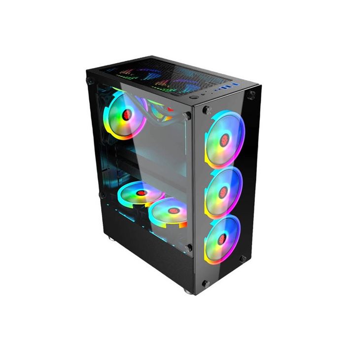 کیس WJ Coolman Infinity 4F - Black - 2