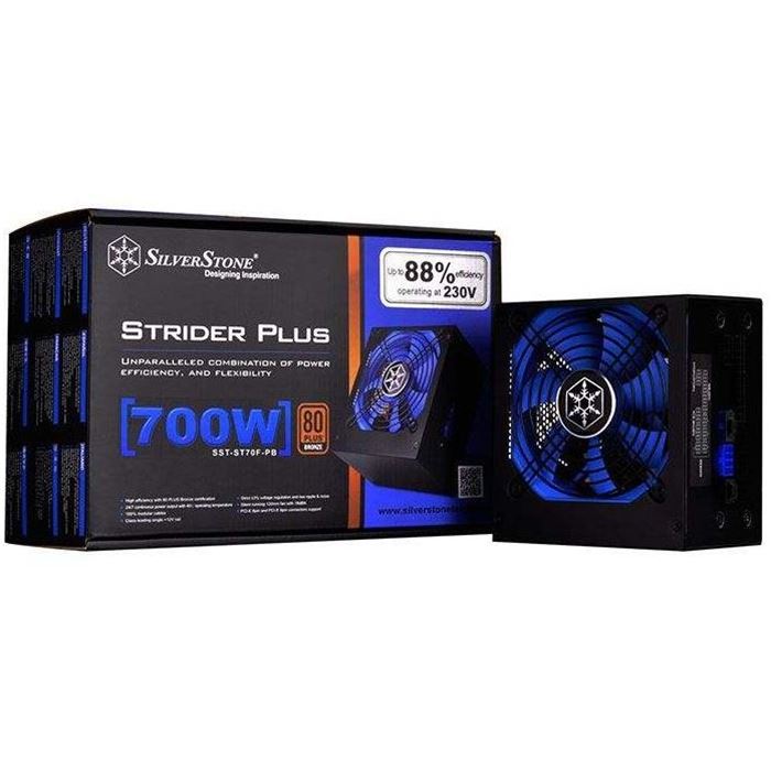 منبع تغذیه کامپیوتر سیلوراستون مدل Strider SST-ST۷۰F-PB