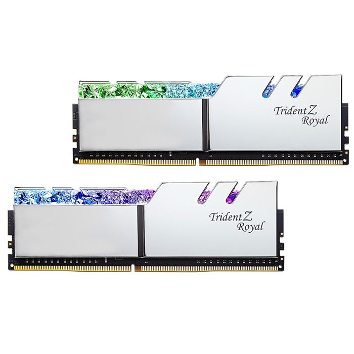 رم دسکتاپ دوکاناله جی اسکیل Trident Z رویال با فرکانس 3200 مگاهرتز و حافظه 32 گیگابایت