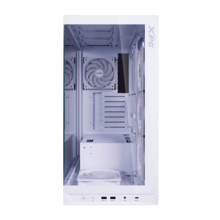 کیس گیمینگ ای دیتا مدل XPG Invader X BTF MID-TOWER Chassis White - 3