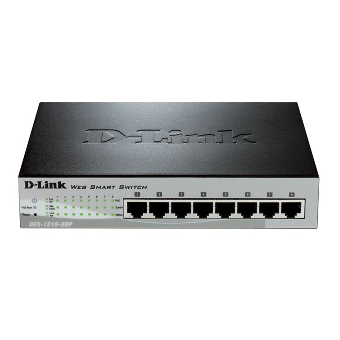 سوییچ 8 پورت اسمارت و دسکتاپ دی-لینک مدل DES-1210-08P - 6