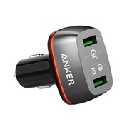 Anker A2224 Power Drive Plus 2 42W With Quick Charge 3.0 Car Charger