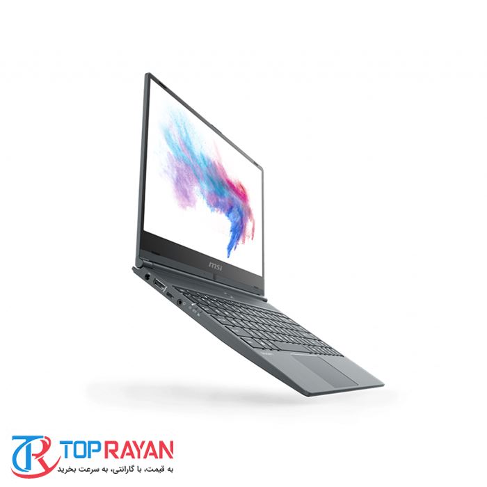 لپتاپ ام اس آی مدل Modern 14 پردازنده Core i3 پردازنده Core i3 10110U رم 8GB حافظه 256GB SSD گرافیک Intel - 6