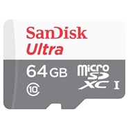 sandisk کارت حافظه microSDXC سن دیسک مدل Ultra کلاس 10 استاندارد UHS-I U1 سرعت 80MBps 533X ظرفیت 64 گیگابایت