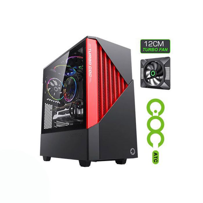 کیس کامپیوتر گیم مکس مدل Contac COC BR - 7