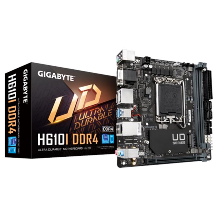 مادربرد گیگابایت مدل H610I-DDR4 سوکت 1700 - 3