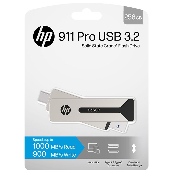 حافظه SSD اکسترنال اچ پی مدل911 Pro ظرفیت 256 گیگابایت - 7
