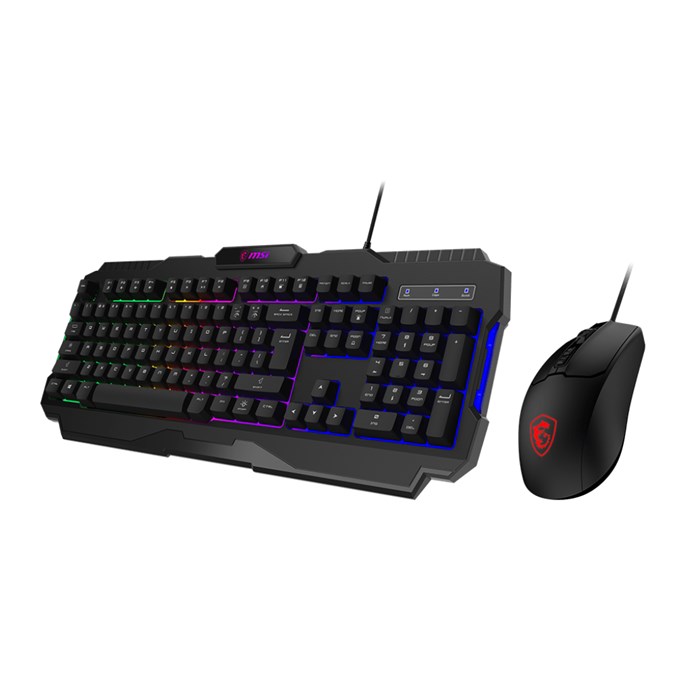 کیبورد و موس گیمینگ ام اس آی FORGE GK100 COMBO - 3