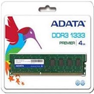 Adata Premier DDR3 4GB 1333 CL9 Unbuffered Dimm Desktop Ram