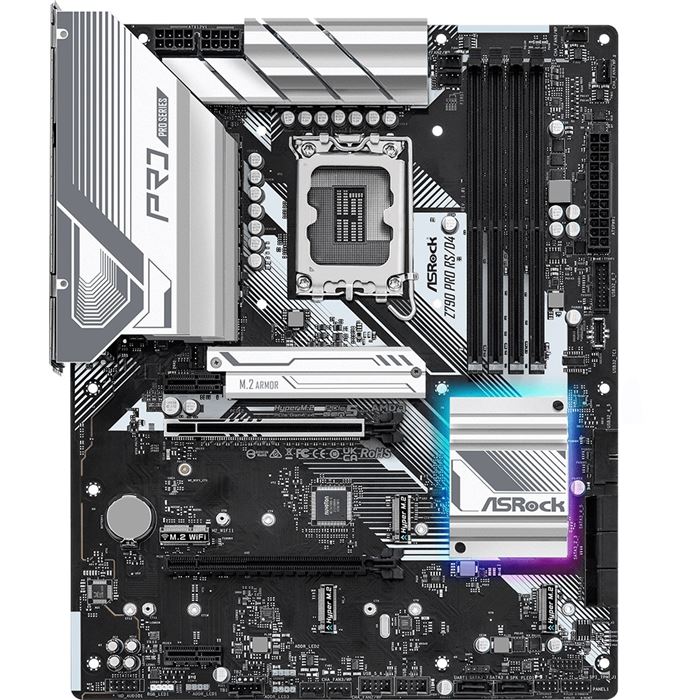 مادربرد ازراک مدل ASRock Z790 Pro RS/D4 DDR4 - 3