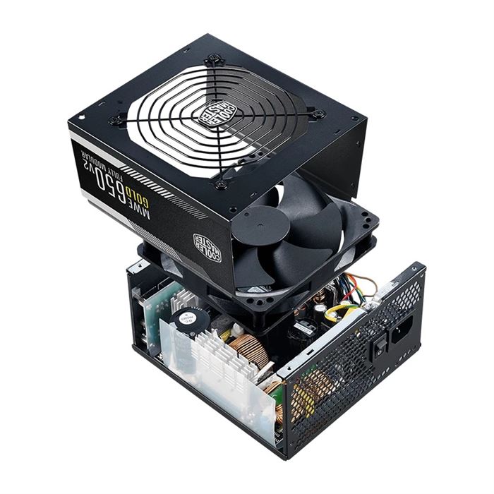 پاور 650 وات کولر مستر MWE GOLD 650 V2 Gold Full Modular - 6