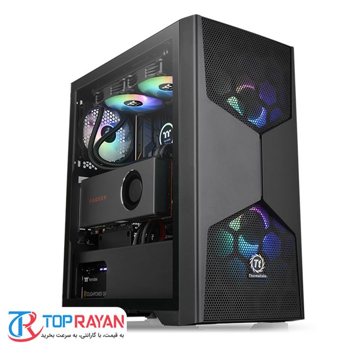 کیس ترمالتیک مدل Commander G31 TG ARGB Mid-Tower - 2