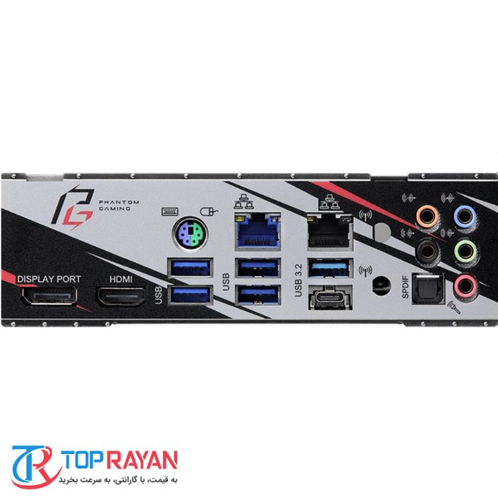 مادربرد ازراک مدل Z490 Phantom Gaming Velocita سوکت 1200 - 6