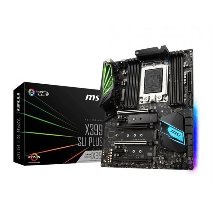 مادربرد ام اس آی مدل X399 SLI PLUS سوکت TR4