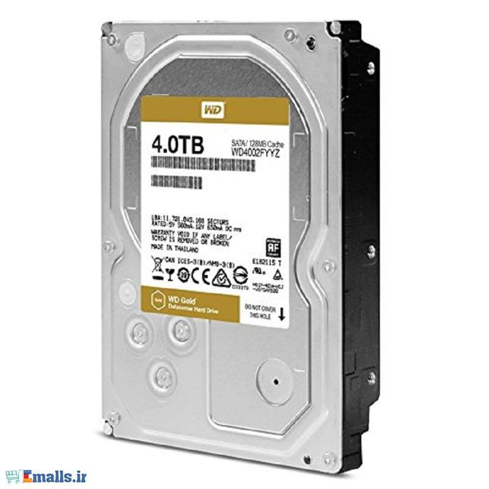 هارد دیسک اینترنال وسترن دیجیتال سری Gold ظرفیت 4 ترابایت - 3