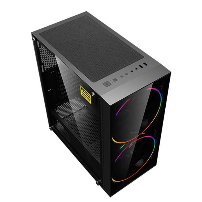 کیس کامپیوتر گیم مکس مدل Black Hole - 4