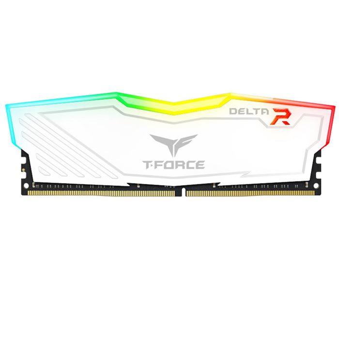 رم دسکتاپ DDR4 تک کاناله 2400 مگاهرتز CL15 تیم گروپ مدل T-Force Delta RGB ظرفیت 16 گیگابایت